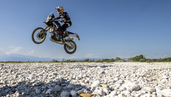 H Aprilia Tuareg στο του Rally Transanatolia
