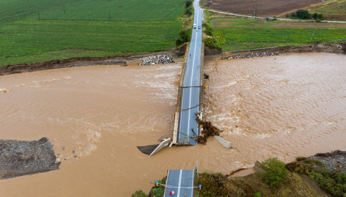 Κακοκαιρία «Daniel»: Βιβλική Καταστροφή Στην Καρδίτσα
