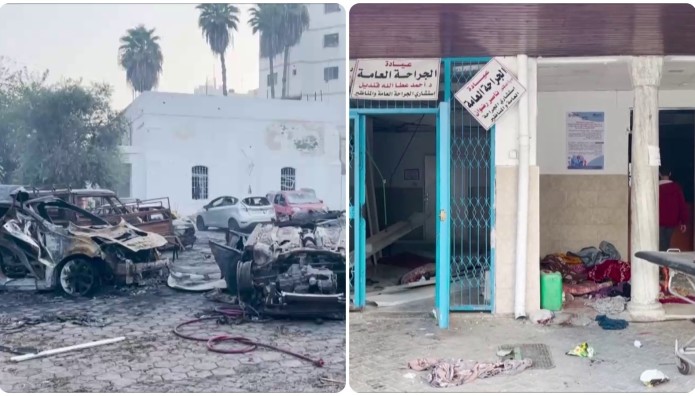 Γάζα: Εικόνες Από Το Βομβαρδισμένο Νοσοκομείο