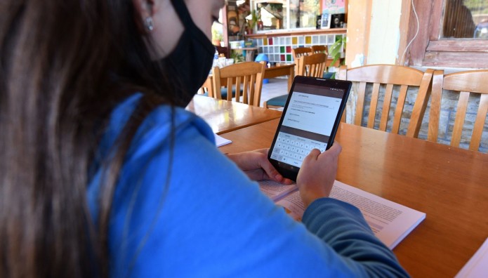 τηλεκπαίδευση μαθητής