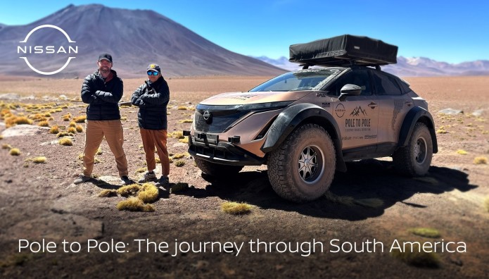 H Αποστολή Pole to Pole Με Το Nissan Ariya