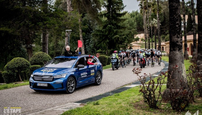 H Kosmocar - Skoda  στο L’Étape Greece by Tour de France 
