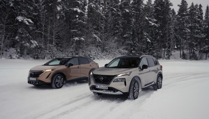 Το σύστημα e-4ORCE της Nissan τα...έβαλε με τον πάγο