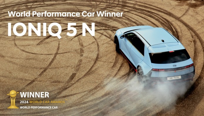 To Hyundai IONIQ 5 N αναδείχθηκε 2024 World Performance Car