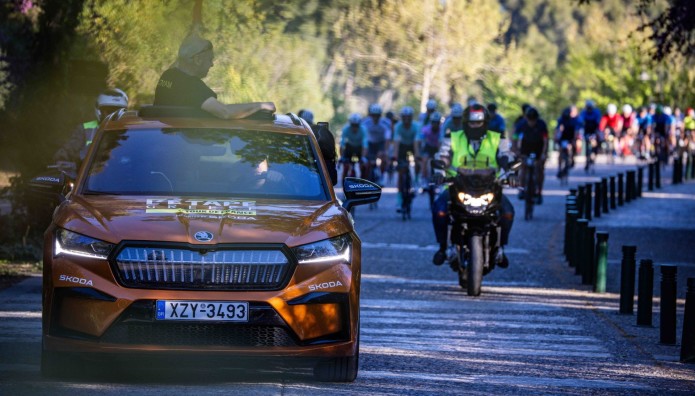 Η παρουσία της  Kosmocar - Škoda  στο L’Étape Greece by Tour de France