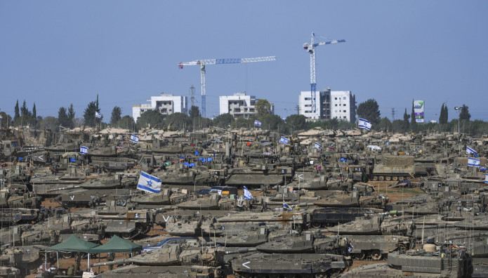 Ισραήλ τανκς σύνορα με Γάζα