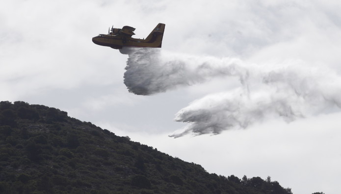 Λακωνία: Φωτιά Σε Δασική Έκταση