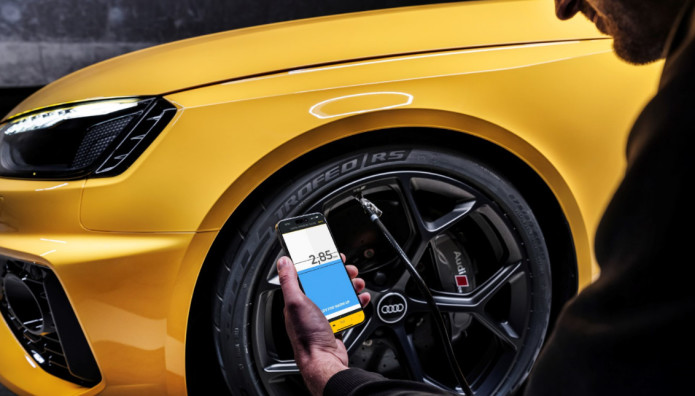 H Pirelli έβγαλε ελαστικά  με αισθητήρες για Audi