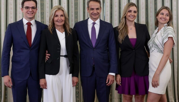 Κυριάκος Μητσοτάκης Μαρέβα παιδιά