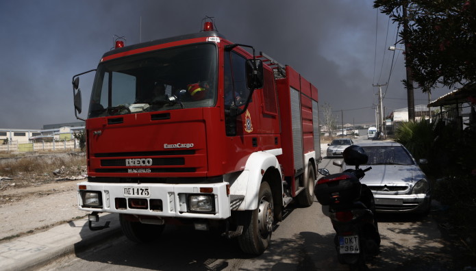 ΦωτιάΤώρα Στο Νταού Πεντέλης