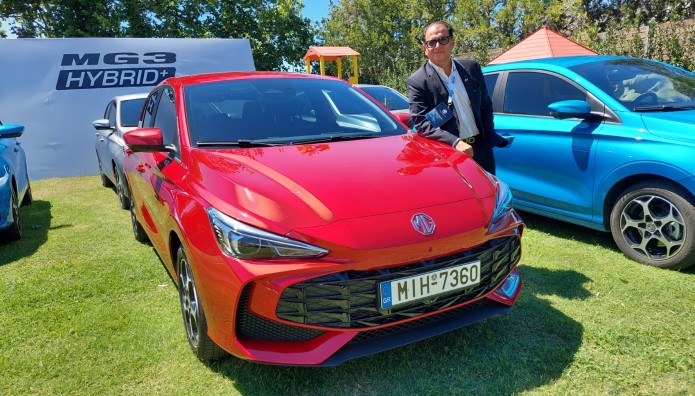 Το MG3 Hybrid+ με 195 ίππους και τιμή 19950 ευρώ