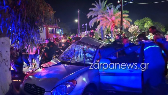 Χανιά: Σφοδρό Τροχαίο Στην Αγιά