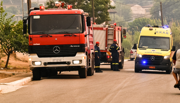 Φωτιά Στη Σκάλα Ωρωπού