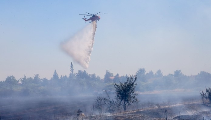 φωτιά Λάρισα