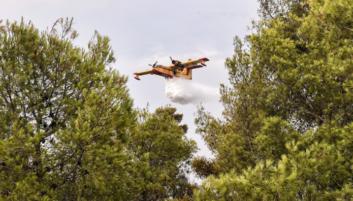 Φωτιά Τώρα Στο Ρέθυμνο: Καίγεται Δάσος - Μήνυμα Από Το 112