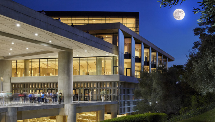 Η Πανσέληνος Αυγούστου στο Μουσείο Ακρόπολης