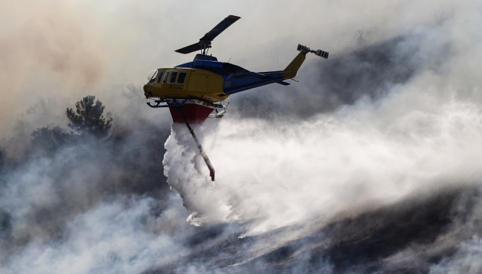 Φωτιά Στην Κοζάνη - Επιχειρούν Ισχυρές Δυνάμεις