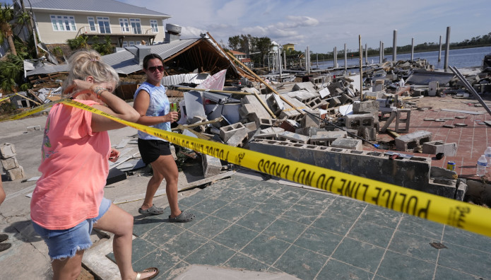 HΠΑ: Δεκάδες Νεκροί Από Τον Τυφώνα Ελίν
