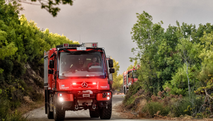 Φωτιά Τώρα Στη Μάνη Λακωνίας