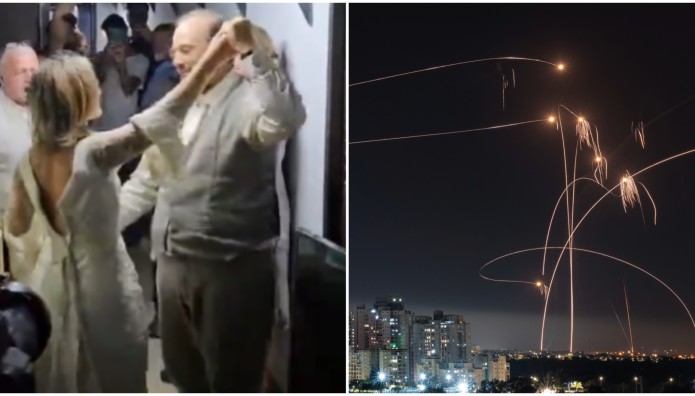 Ισραήλ: Νεόνυμφοι Χορεύουν Την Ώρα Των Βομβαρδισμών Του Ιράν