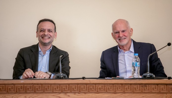 Χάρης Δούκας Γιώργος Παπανδρέου