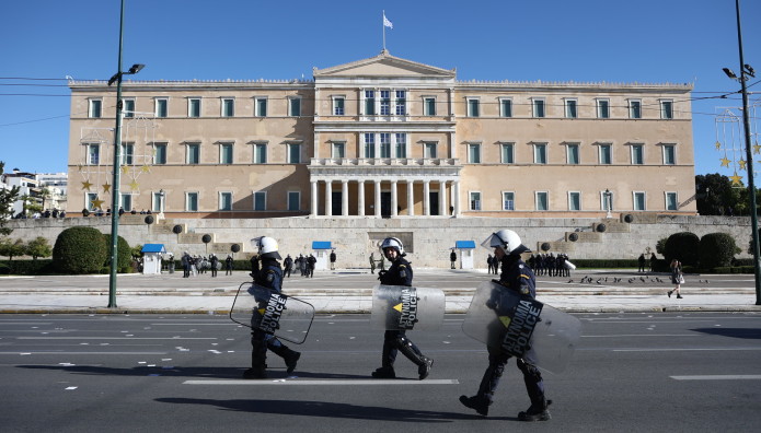 Επέτειος Γρηγορόπουλου:Αστακός Η Αθήνα Με 5.000 Αστυνομικού