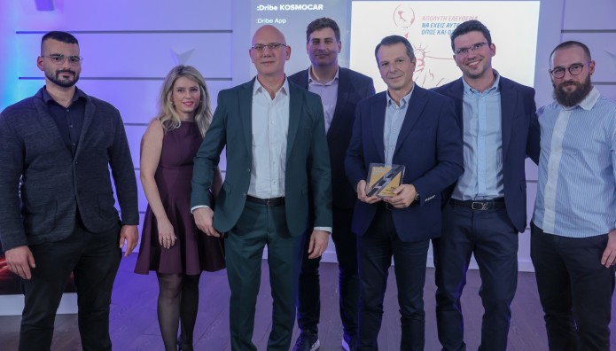 Διπλή βράβευση για τη :Dribe στα Mobility Awards 2024 