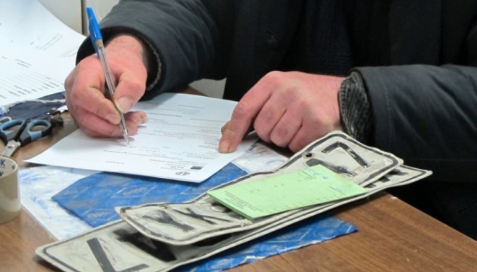 πινακίδες οχημάτων