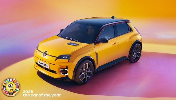 Renault 5 E-Tech electric: Πήρε τον τίτλο Car of the Year 2025