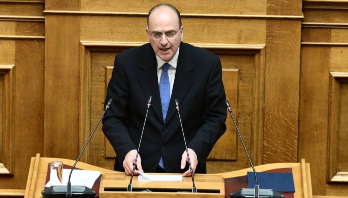 Μακάριος Λαζαρίδης Βουλή