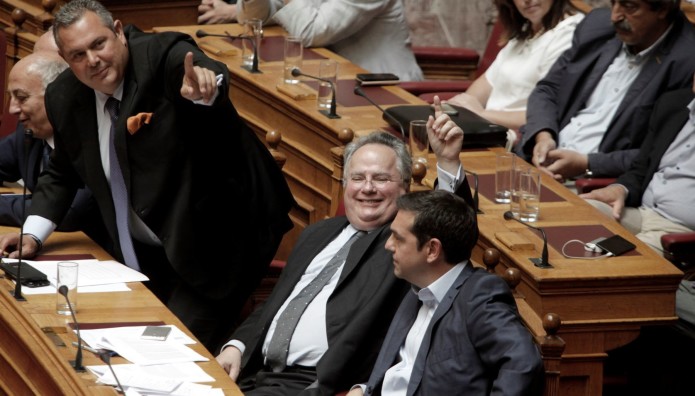 Καμμένος Κοτζιάς Τσίπρας