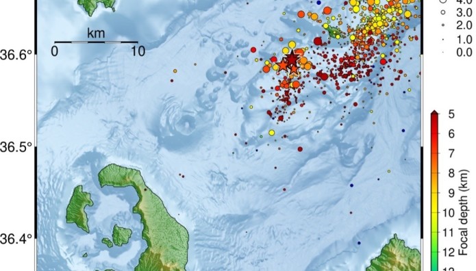 ΣΕΙΣΜΟΣ - ΣΑΝΤΟΡΙΝΗ - ΑΝΑΦΗ