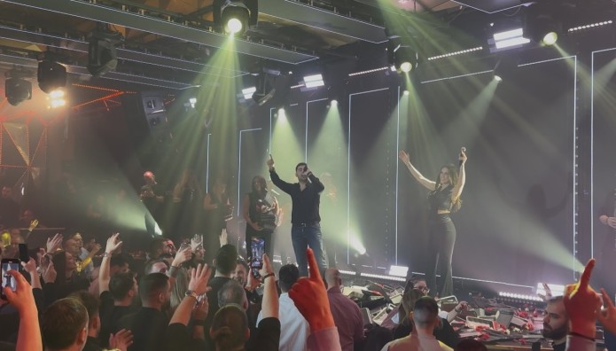 Παντελίδης: Η συνάντηση on stage με την Ιουλία Καλλιμάνη