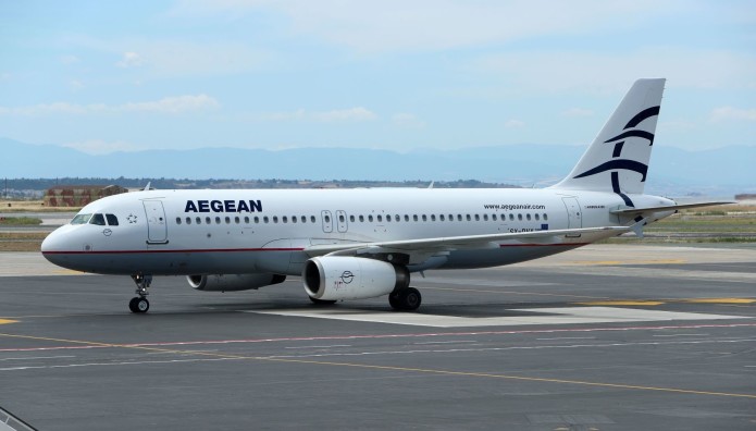 αεροπλάνο Aegean