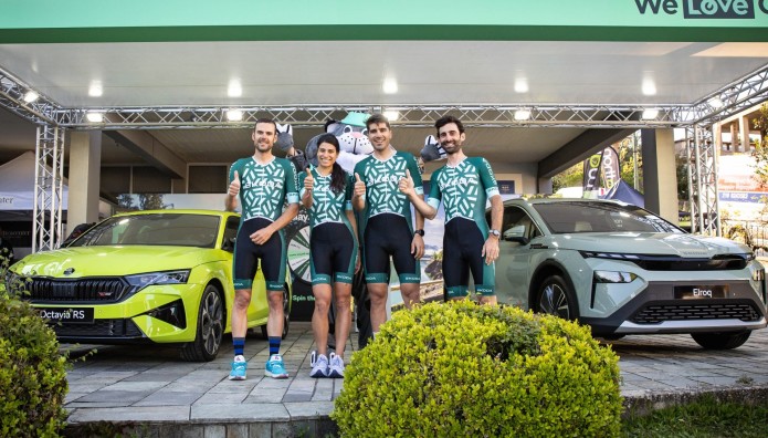 Skoda Cycling Team: στη κορυφή του L’Étape Greece 2025