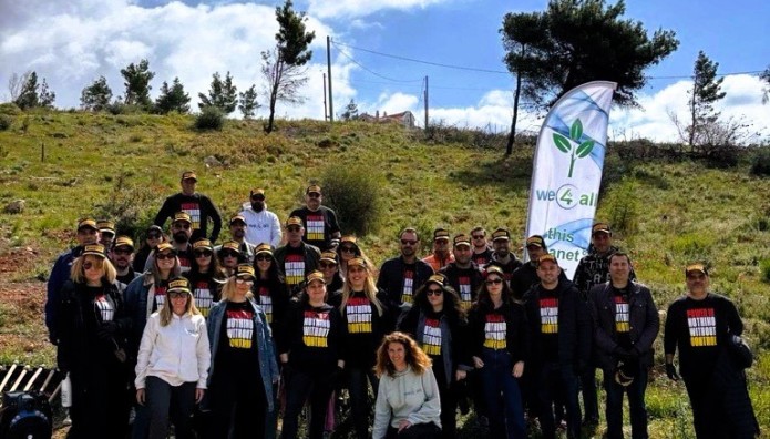 Pirelli: Στηρίζει τη βιωσιμότητα με δράση αναδάσωσης στη Διώνη Αττικής