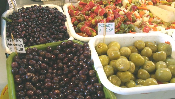 σαρακοστιανά ελιές τουρσί