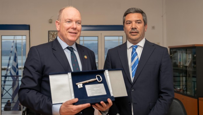 Επίτιμος Δημότης Ελαφονήσου ο Πρίγκιπας του Μονακό, Αλβέρτος Β'