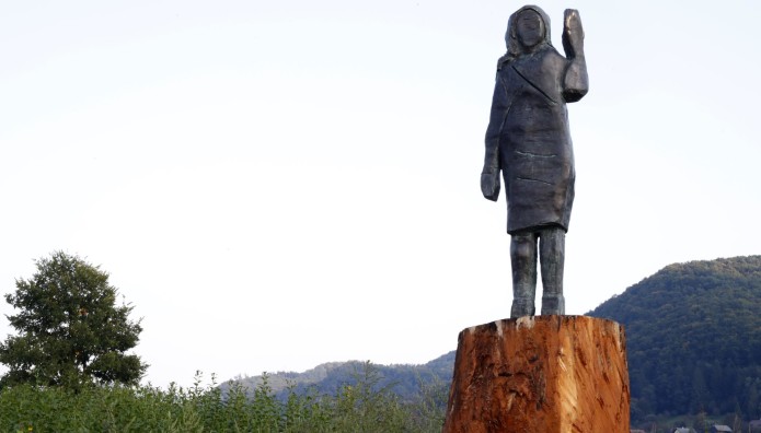 Σλοβενία: Εξαφάνιστηκε Το Άγαλμα Της Μελάνια Τραμπ