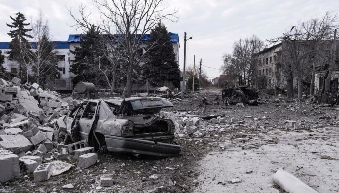 Ουκρανία ερείπια