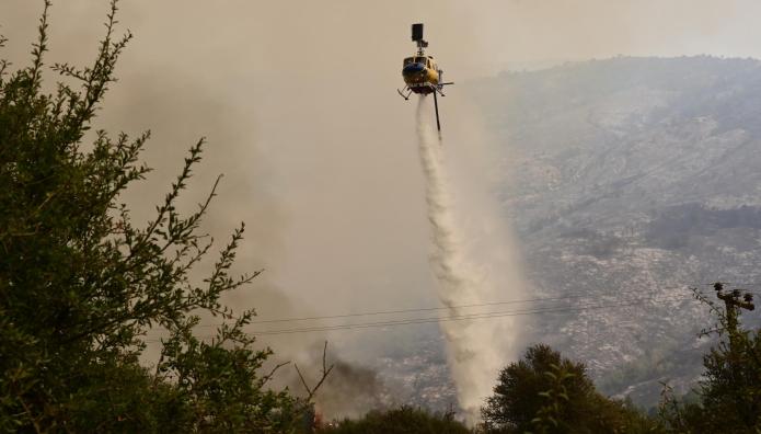 Φωτιά Τώρα Στην Αλεξανδρούπολη - Σηκώθηκαν Εναέρια Μέσα