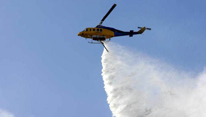 Φωτιά τώρα στο Κορωπί - Δεν απειλεί σπίτια