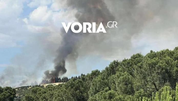 Θεσσαλονίκη: Φωτιά Κοντά Στο Νοσοκομείο Παπαγεωργίου