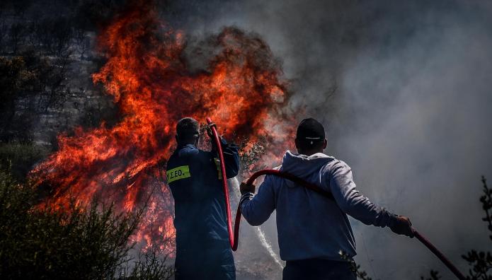 Φωτιά Τώρα Στη Χίο - Μήνυμα 112 Για Εκκένωση 3 Περιοχών