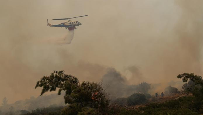 Φωτιά Τώρα Στη Μεσαρά Κρήτης - Στάλθηκε Μήνυμα Από Το 112