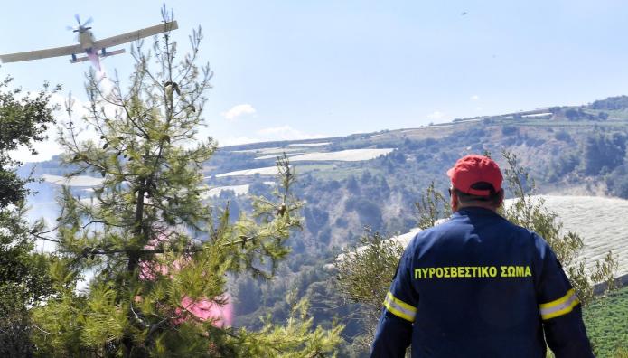 Φωτιά τώρα στον Νερόμυλο Μεσσηνίας - Ήχησε το 112