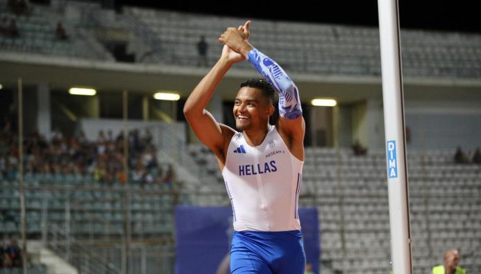 Βαλκανικό 2025: Χρυσός ο Καραλής - «Άγγιξε» τα 6.11μ.