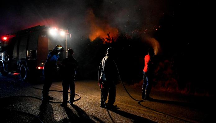 Φωτιά Στη Στάμνα Αιτωλοακαρνανίας