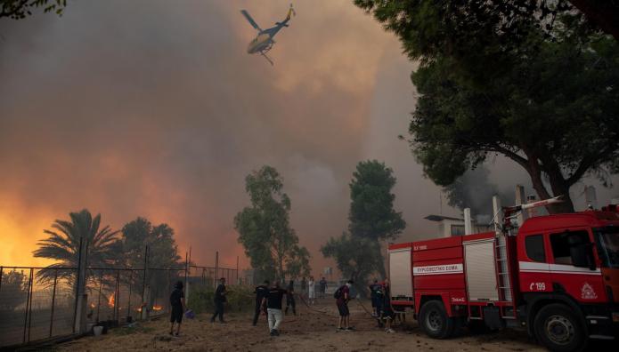 Χαλκιδική: Απαγόρευση Κυκλοφορίας Λόγω Κινδύνου Πυρκαγιάς