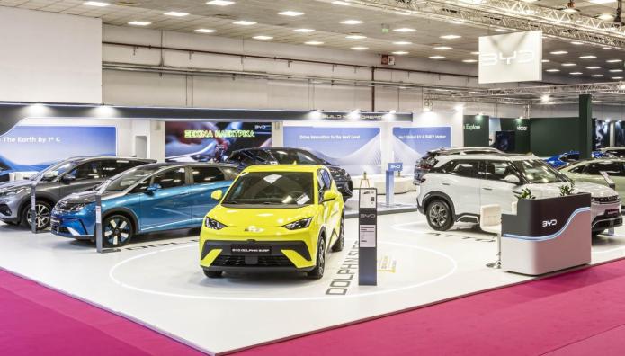 BYD: Όλα τα μοντέλα που παρουσίασε στην έκθεση Θεσσαλονίκης